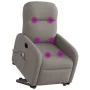 Sillón de masaje eléctrico reclinable elevable tela taupé von , Sessel - Ref: Foro24-3303009, Preis: 348,18 €, Rabatt: %