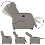 Sillón de masaje eléctrico reclinable elevable tela taupé von , Sessel - Ref: Foro24-3303009, Preis: 348,18 €, Rabatt: %