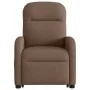Sillón reclinable elevable de tela marrón von , Sessel - Ref: Foro24-3302976, Preis: 264,37 €, Rabatt: %