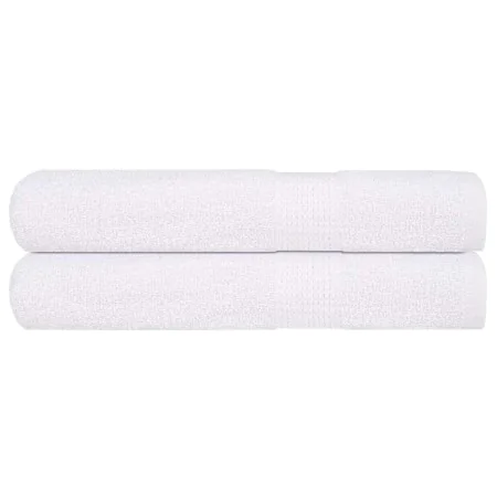 Toallas 2 uds 100% algodón blanco 100x200 cm 600 gsm by , Towels - Ref: Foro24-136665, Price: 37,53 €, Discount: %