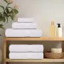 Toallas 10 uds 100% algodón blanco 100x200 cm 600 gsm de , Toallas - Ref: Foro24-136667, Precio: 161,68 €, Descuento: %