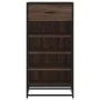 Zapatero madera contrachapada roble marrón 48x38x97,5 cm de , Zapateros y organizadores de calzado - Ref: Foro24-849213, Prec...