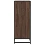 Zapatero madera contrachapada roble marrón 48x38x97,5 cm de , Zapateros y organizadores de calzado - Ref: Foro24-849213, Prec...