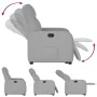 Sillón reclinable elevable de tela gris nube by , Armchairs - Ref: Foro24-3302981, Price: 265,91 €, Discount: %