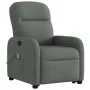 Silla de masaje reclinable de pie de tela gris oscuro by , Armchairs - Ref: Foro24-3302983, Price: 313,01 €, Discount: %