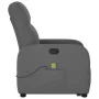 Silla de masaje reclinable de pie de tela gris oscuro by , Armchairs - Ref: Foro24-3302983, Price: 313,01 €, Discount: %