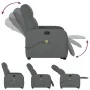 Silla de masaje reclinable de pie de tela gris oscuro by , Armchairs - Ref: Foro24-3302983, Price: 313,01 €, Discount: %