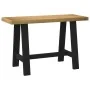 Escritorio NOAIN patas en A madera maciza pino 120x50x75 cm by , Desks - Ref: Foro24-4100039, Price: 109,32 €, Discount: %