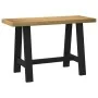 Escritorio NOAIN patas en A madera maciza pino 120x50x75 cm by , Desks - Ref: Foro24-4100039, Price: 109,32 €, Discount: %