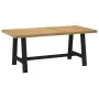Mesa comedor NOAIN patas forma A madera maciza pino 180x90x75cm von , Küchen- und Esstische - Ref: Foro24-4100045, Preis: 196...
