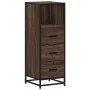 Armario de baño madera contrachapada roble marrón 35x37,5x100cm by , Bathroom furniture - Ref: Foro24-849253, Price: 93,39 €,...