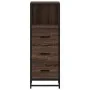Armario de baño madera contrachapada roble marrón 35x37,5x100cm by , Bathroom furniture - Ref: Foro24-849253, Price: 93,39 €,...