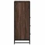 Armario de baño madera contrachapada roble marrón 35x37,5x100cm by , Bathroom furniture - Ref: Foro24-849253, Price: 93,39 €,...