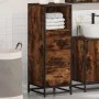 Armario baño madera contrachapada roble ahumado 35x37,5x100 cm by , Bathroom furniture - Ref: Foro24-849251, Price: 89,38 €, ...