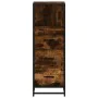 Armario baño madera contrachapada roble ahumado 35x37,5x100 cm by , Bathroom furniture - Ref: Foro24-849251, Price: 89,38 €, ...