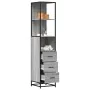 Armario de baño madera contrachapada gris sonoma 35x37,5x166 cm by , Bathroom furniture - Ref: Foro24-849247, Price: 112,08 €...
