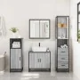 Armario de baño madera contrachapada gris sonoma 35x37,5x166 cm by , Bathroom furniture - Ref: Foro24-849247, Price: 112,08 €...