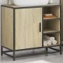 Armario de lavabo de baño madera roble Sonoma 65x33x60 cm by , Bathroom furniture - Ref: Foro24-849285, Price: 74,89 €, Disco...
