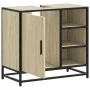 Armario de lavabo de baño madera roble Sonoma 65x33x60 cm by , Bathroom furniture - Ref: Foro24-849285, Price: 74,89 €, Disco...