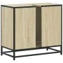 Armario de lavabo de baño madera roble Sonoma 65x33x60 cm by , Bathroom furniture - Ref: Foro24-849285, Price: 74,89 €, Disco...