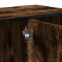 Armario lavabo baño madera ingeniería roble ahumado 80x33x60 cm by , Bathroom furniture - Ref: Foro24-849291, Price: 73,52 €,...