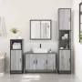 Armario lavabo baño madera ingeniería gris Sonoma 90x33x60 cm by , Bathroom furniture - Ref: Foro24-849272, Price: 85,41 €, D...