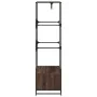 Armario de madera de ingeniería marrón roble 90x50x180 cm von , Kommoden-Organizer und Bar-Kleiderbügel - Ref: Foro24-849298,...