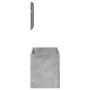 Armario de baño con espejo madera de ingeniería gris hormigón von , Badezimmermöbel - Ref: Foro24-856376, Preis: 69,73 €, Rab...