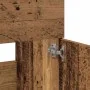 Mueble de baño con espejo de madera antigua madera ingeniería de , Muebles de baño - Ref: Foro24-856381, Precio: 92,35 €, Des...