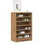 Mueble zapatero madera ingeniería roble artisan 60x35x92 cm von , Schuhregale und Schuhorganisatoren - Ref: Foro24-856703, Pr...
