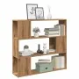 Estantería/divisor de espacios roble artisan 100x24x94 cm by , Bookcases and shelves - Ref: Foro24-856743, Price: 60,33 €, Di...