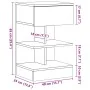 Mesita de noche madera contrachapada madera antigua 40x35x65 cm von , Nachttische - Ref: Foro24-856748, Preis: 46,81 €, Rabat...