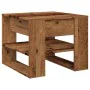 Mesa de centro madera de ingeniería madera antigua 55,5x55x45cm de , Mesas de centro - Ref: Foro24-856818, Precio: 49,43 €, D...