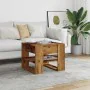 Mesa de centro madera de ingeniería madera antigua 55,5x55x45cm de , Mesas de centro - Ref: Foro24-856818, Precio: 49,43 €, D...