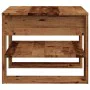 Mesa de centro madera de ingeniería madera antigua 55,5x55x45cm de , Mesas de centro - Ref: Foro24-856818, Precio: 49,43 €, D...