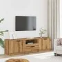 Mueble de TV madera de ingeniería roble artisan 140x35x40 cm by , TV Furniture - Ref: Foro24-856851, Price: 111,74 €, Discoun...