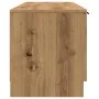 Mueble de TV madera de ingeniería roble artisan 140x35x40 cm by , TV Furniture - Ref: Foro24-856851, Price: 111,74 €, Discoun...