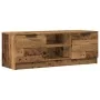 Mueble de TV madera contrachapada madera antigua 102x35x36,5 cm von , TV-Möbel - Ref: Foro24-856858, Preis: 63,54 €, Rabatt: %