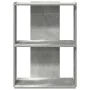Librería de 3 niveles madera gris hormigón 60x30x80 cm by , Bookcases and shelves - Ref: Foro24-860259, Price: 37,63 €, Disco...
