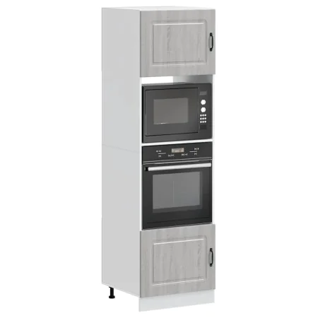 Armarios para horno 2 uds Lucca gris sonoma madera ingeniería von , Küchenschränke - Ref: Foro24-3315037, Preis: 193,88 €, Ra...