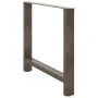 Patas para mesa de centro de acero natural 2 uds 90x(72-73) cm de , Patas para mesas - Ref: Foro24-4013319, Precio: 102,44 €,...