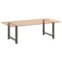 Patas para mesa de centro de acero natural 2 uds 90x(72-73) cm de , Patas para mesas - Ref: Foro24-4013319, Precio: 102,44 €,...