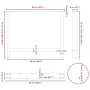 Patas para mesa de centro de acero natural 2 uds 90x(72-73) cm de , Patas para mesas - Ref: Foro24-4013319, Precio: 102,44 €,...