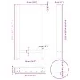 Patas para mesa de centro de acero natural 2 uds 40x(90-91) cm by , Table legs - Ref: Foro24-4013327, Price: 98,02 €, Discoun...