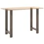 Patas para mesa de centro de acero natural 2 uds 50x(90-91) cm de , Patas para mesas - Ref: Foro24-4013331, Precio: 90,27 €, ...