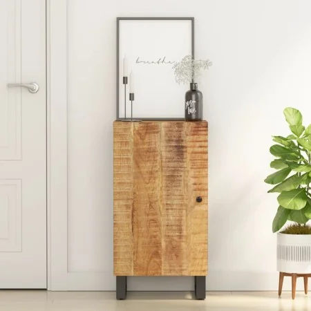 Aparador con puerta madera maciza de mango 40x31x75 cm by , Sideboards - Ref: Foro24-352909, Price: 97,27 €, Discount: %