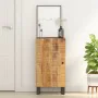 Aparador con puerta madera maciza de mango 40x31x75 cm by , Sideboards - Ref: Foro24-352909, Price: 97,27 €, Discount: %