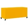 Mueble para TV acero laminado en frío amarillo 100,5x39x43,5 cm by , TV Furniture - Ref: Foro24-846665, Price: 92,84 €, Disco...