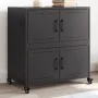Aparador de acero negro 68x39x72 cm by , Sideboards - Ref: Foro24-846650, Price: 108,55 €, Discount: %