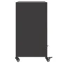 Aparador de acero negro 68x39x72 cm by , Sideboards - Ref: Foro24-846650, Price: 108,55 €, Discount: %